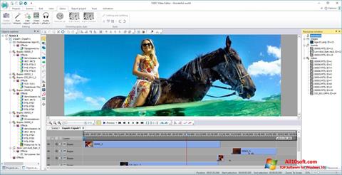 Ekrano kopija VSDC Free Video Editor Windows 10