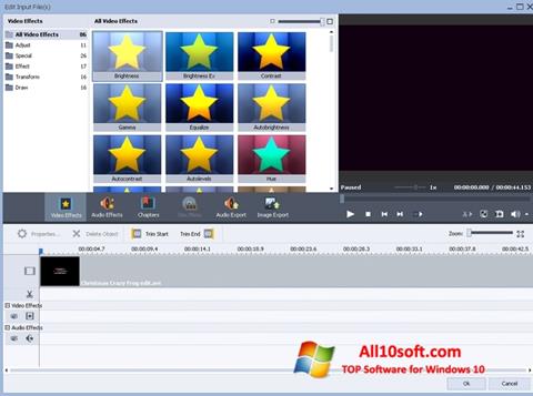 Ekrano kopija AVS Video Converter Windows 10