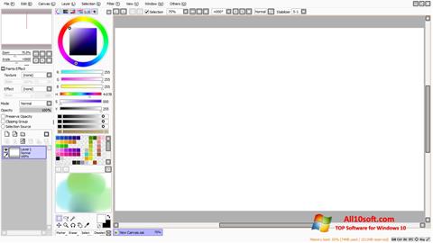 Ekrano kopija Paint Tool SAI Windows 10