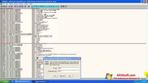 Ekrano kopija PDF2Word Windows 10