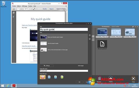 Ekrano kopija Screenpresso Windows 10