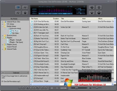 Ekrano kopija JetAudio Windows 10