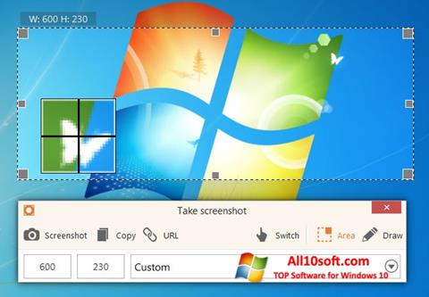 Ekrano kopija ScreenShot Windows 10