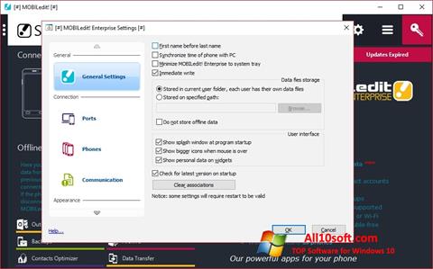 Ekrano kopija MOBILedit! Windows 10