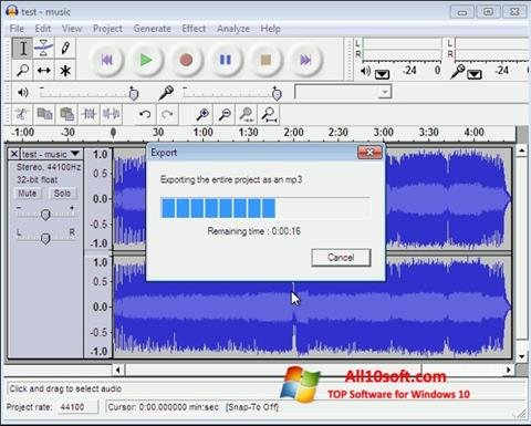 Ekrano kopija Lame MP3 Encoder Windows 10