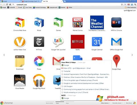Ekrano kopija Google Chrome Offline Installer Windows 10