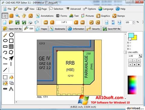 Ekrano kopija PDF Reader Windows 10