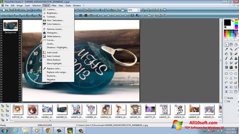 Ekrano kopija PhotoFiltre Studio X Windows 10