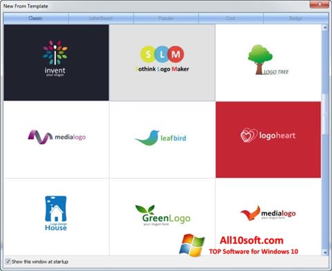 Ekrano kopija Sothink Logo Maker Windows 10