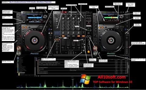 Ekrano kopija Virtual DJ Windows 10